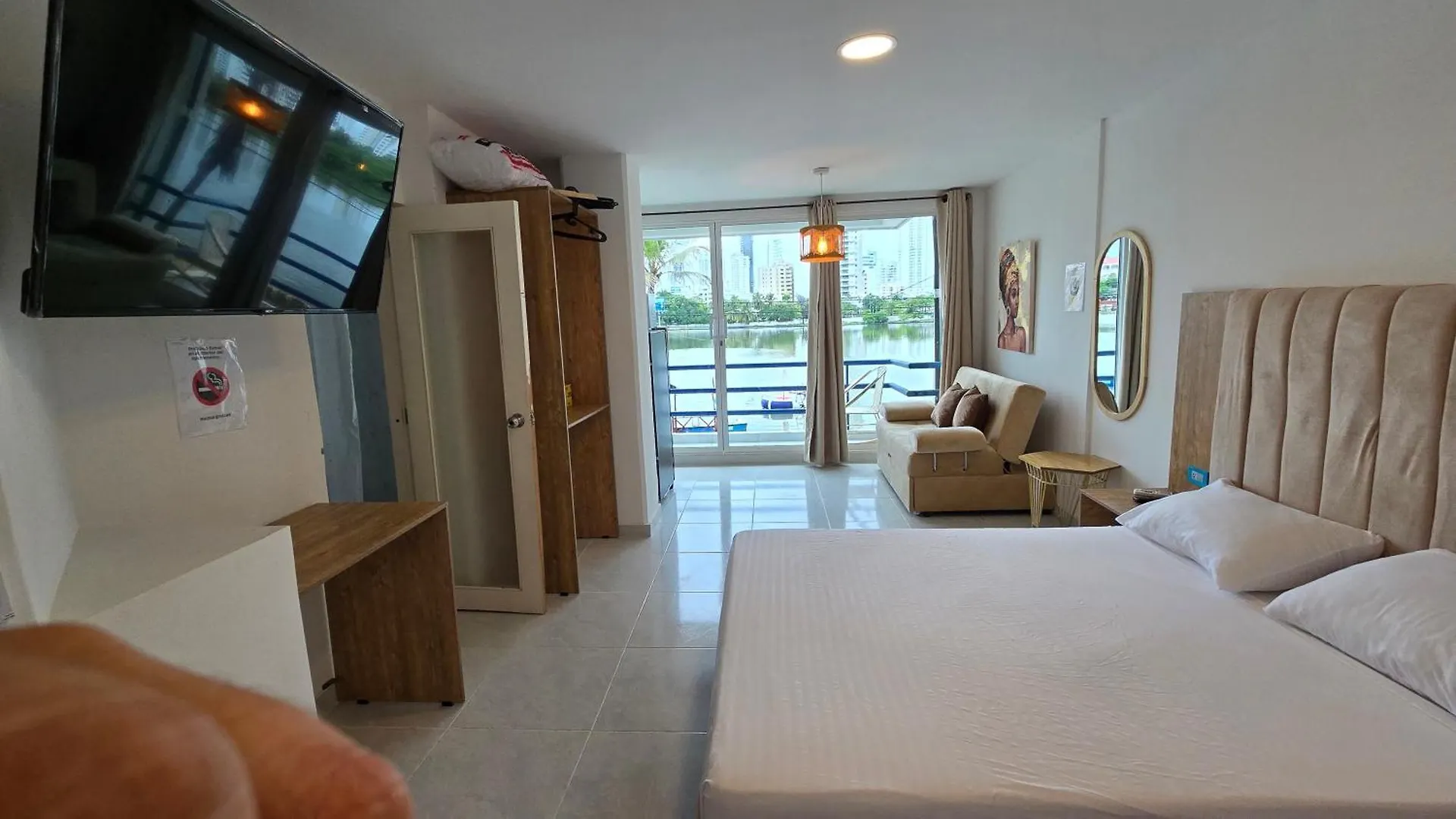 Mr1-4G Apartamento Cerca La Lago Con Aire Acondicionado Y Wifi Cartagena