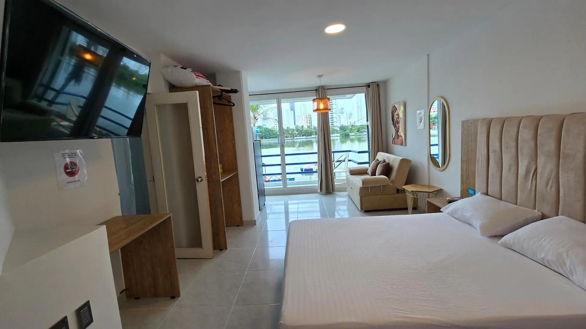 Mr1-4G Apartamento Cerca La Lago Con Aire Acondicionado Y Wifi Cartagena Daire